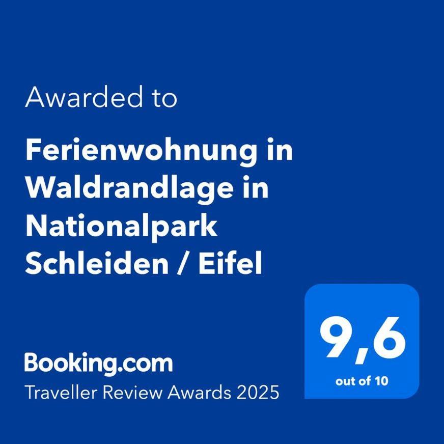 Ferienwohnung In Waldrandlage In Nationalpark Schleiden / Eifel Eksteriør billede